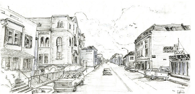 sketches city